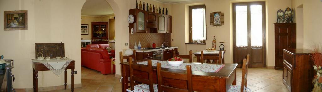 Cucina e zona pranzo