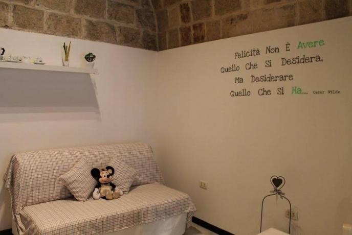 Casa-vacanze Polignano-a-mare 4persone con divano letto