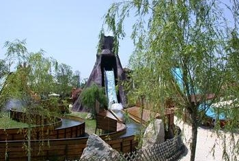 Water Amusementpark Gulliverlandia in Lignano Italy,