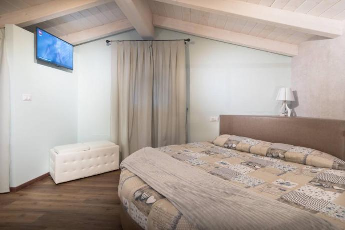 Letto Rotondo in camera con Centro-Benessere privato 