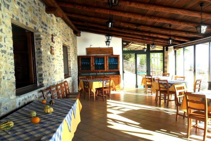 Ristorante in un Agriturismo a Pisciotta 