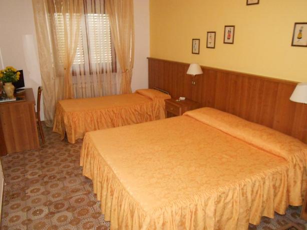 Camera tripla hotel a Chiusi