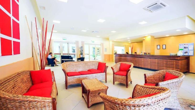 Reception villaggio accoglienza clienti