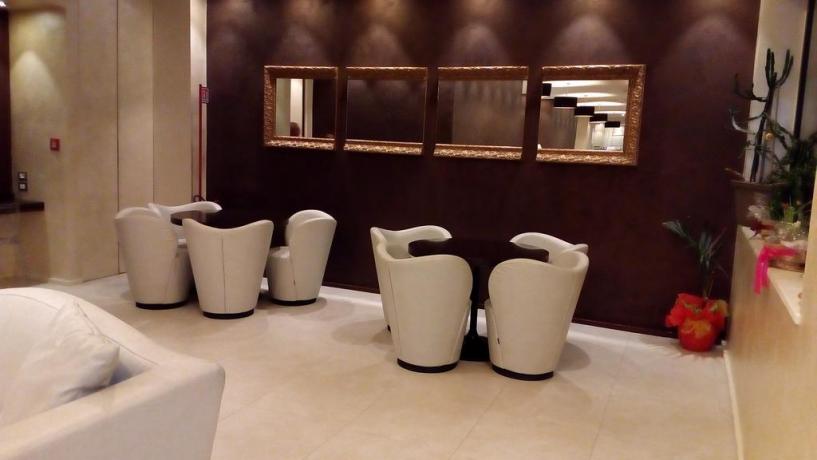 Sala comune albergo all'Aquila