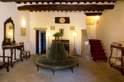 Ingresso dell'Agriturismo a Preggio
