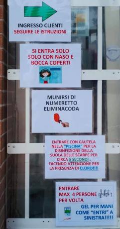 PROTOCOLLO PROTEZIONE NEGOZI COVID-19: Cartelli-informativi