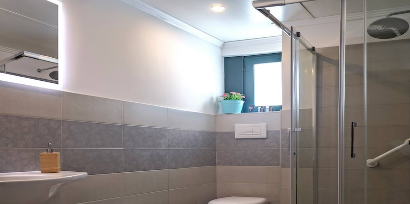 Camera con bagno in hotel 3 stelle