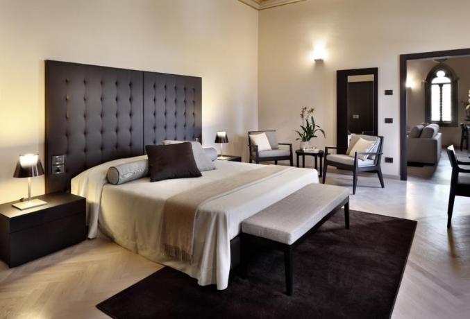 Suite con living room resort 5 stelle Umbria 