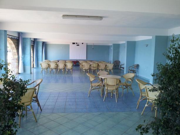 Hotel a Palinuro con sala video interna