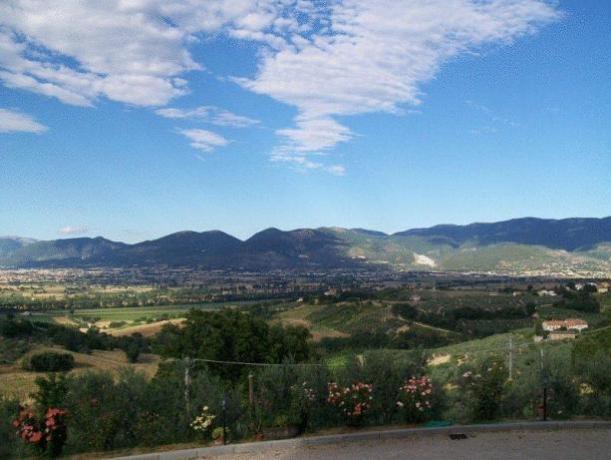 Appartamento Montefalco con vista panoramica