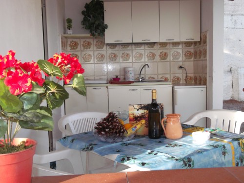 Ingresso bungalow in Villaggio a Palinuro