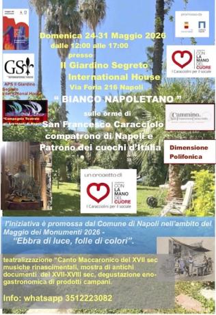 Bianco Napoletano sulle orme di San Francesco Caracciolo