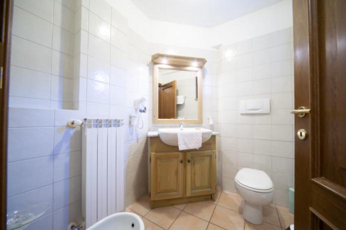 Bagno privato appartamento-vacanza 5posti-letto Bardonecchia 