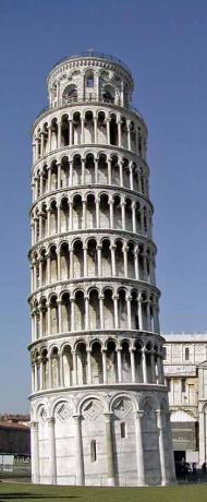 Leaning tower