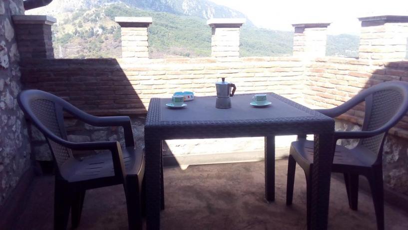 Terrazzo appartamento in B&B Gaeta