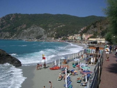 Spiaggia adatta ai bambini a Levanto