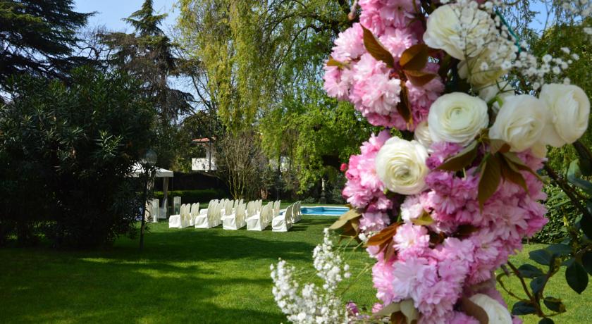 giardino ideale per eventi in hotel Padova Veneto