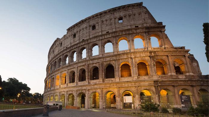 Il Colosseo a Roma 