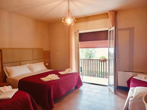 Camera quadrupla Familiare: Hotel Lago-Trasimeno