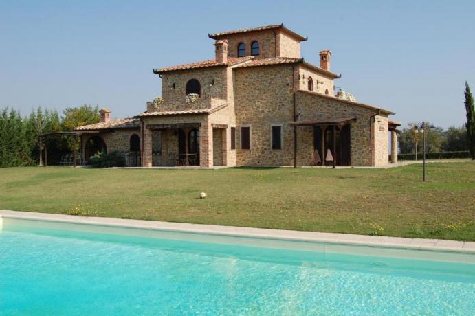 Piscina Esclusiva e Giardino in Villa Chiara 