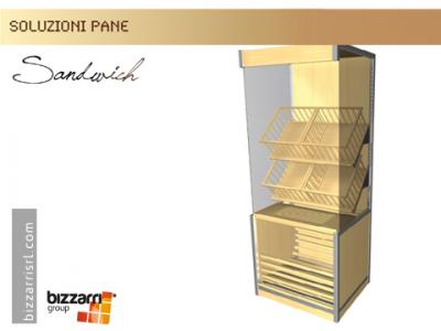 Retrobanco sandwich modulare