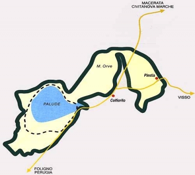 La mappa nel dettaglio