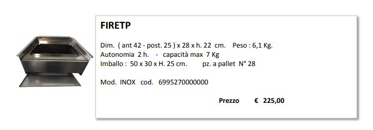 Prezzo Braciere Trasformazione-Camino da Legna-a-Pellet sconto-30%