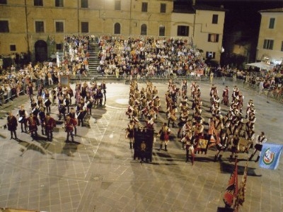 Medieval shows in the square