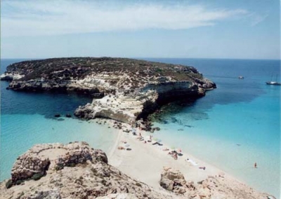 Lampedusa, isola dei conigli