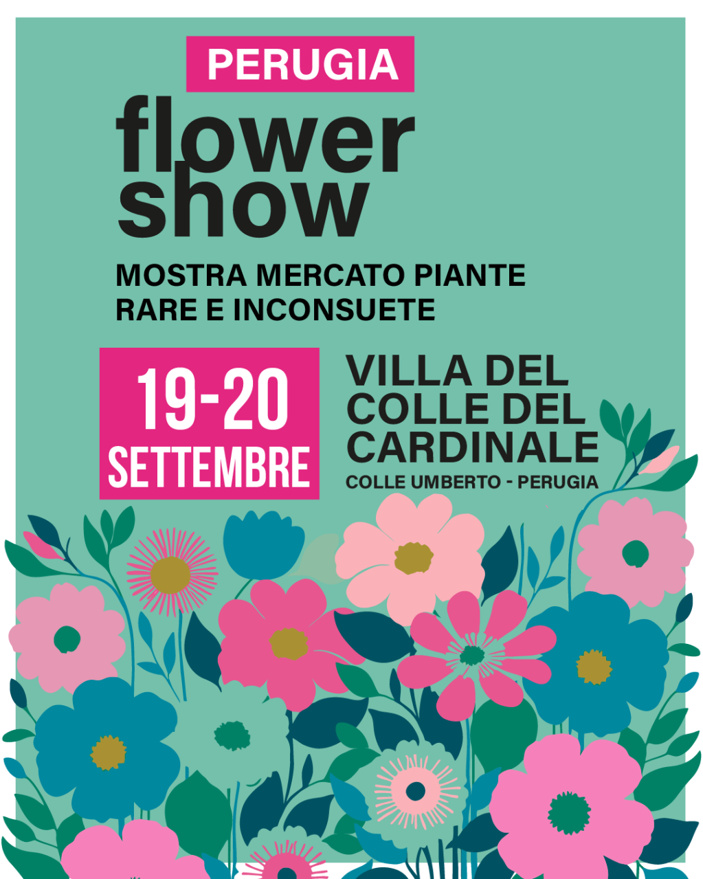 Perugia Flower Show - Mostra mercato piante rare e inconsuete