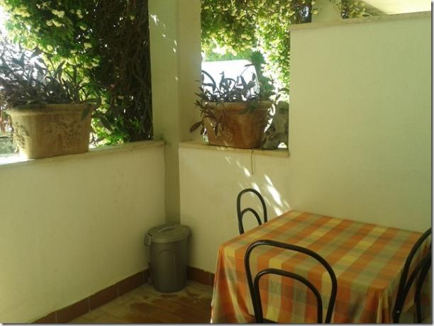 Mangiare all'aperto in Villa Magione in Umbria