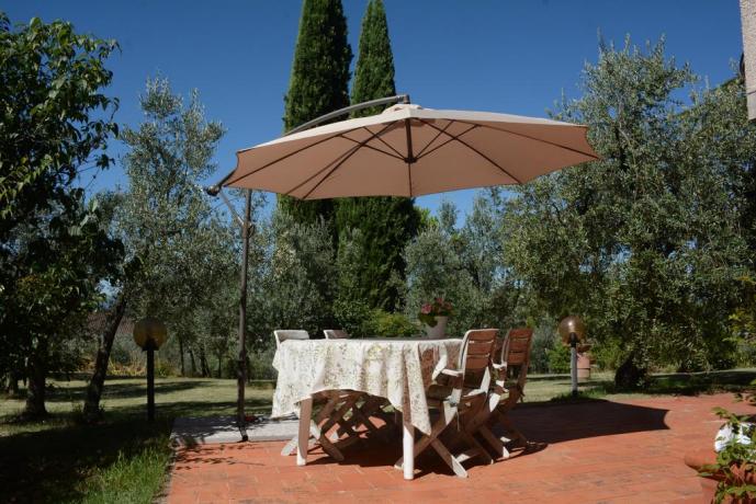 B&B con giardino vicino Anghiari 