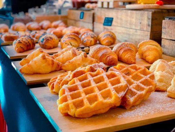 Colazione con Prodotti da forno