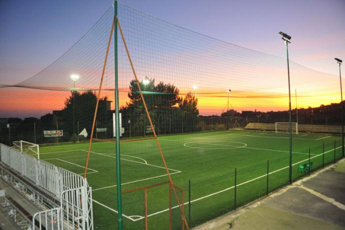 Tramonto campo calcetto residence Sciacca