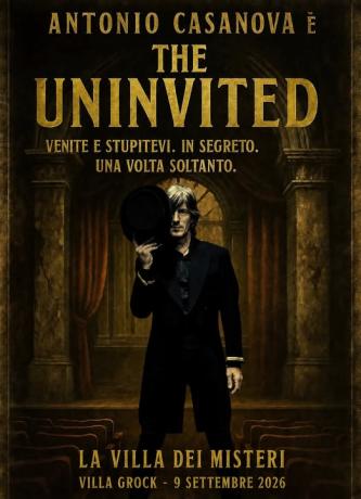 The Uninvited”, spettacolo di illlusionismo con Antonio Casanova