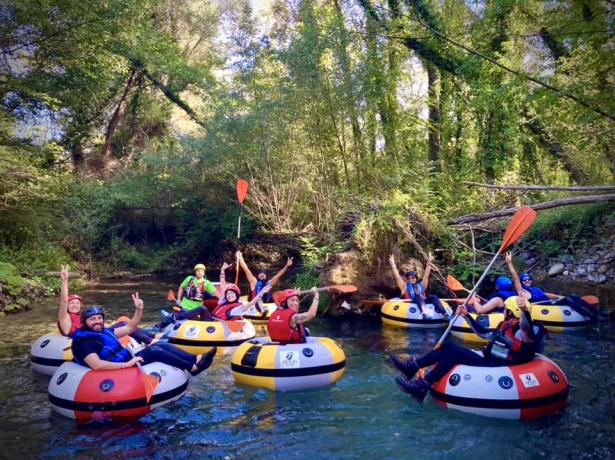 Rafting individuale sul Pollino 