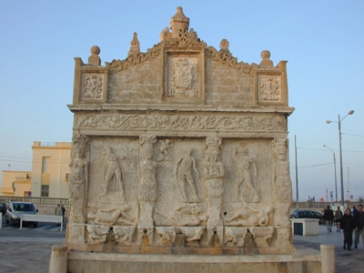Greek fountain in Gallipoli