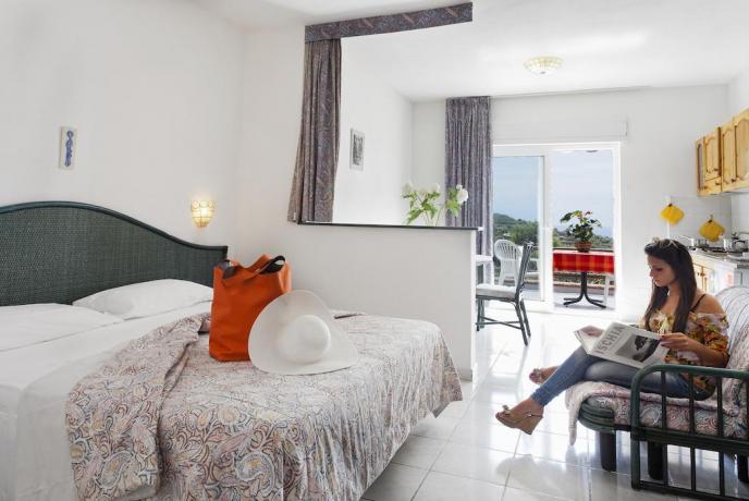 Camere e appartamenti Hotel Ischia con Balcone 