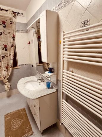 Bathroom with Shower and Bathroom Furnishings