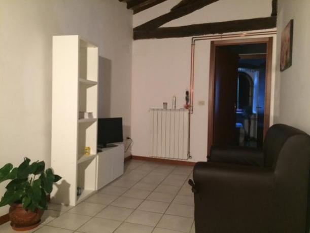 Soggiorno degli appartamenti a Corciano
