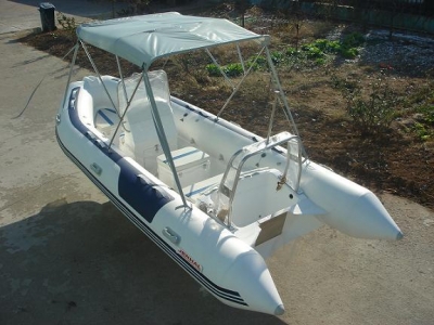 RIB520B CON ROLLBAR ACCIAIO