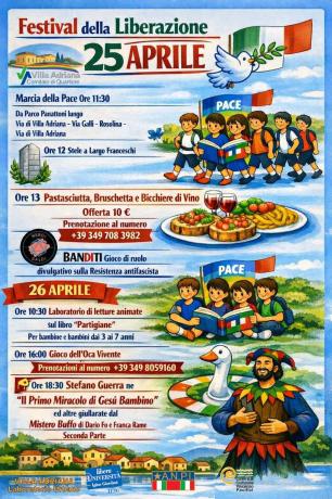 Festival della Liberazione a Villa Adriana