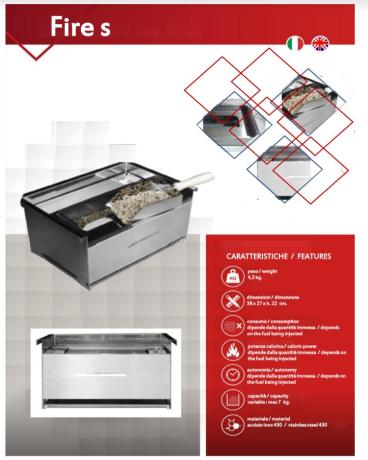 Inserto per Trasformare camino legna-pellet