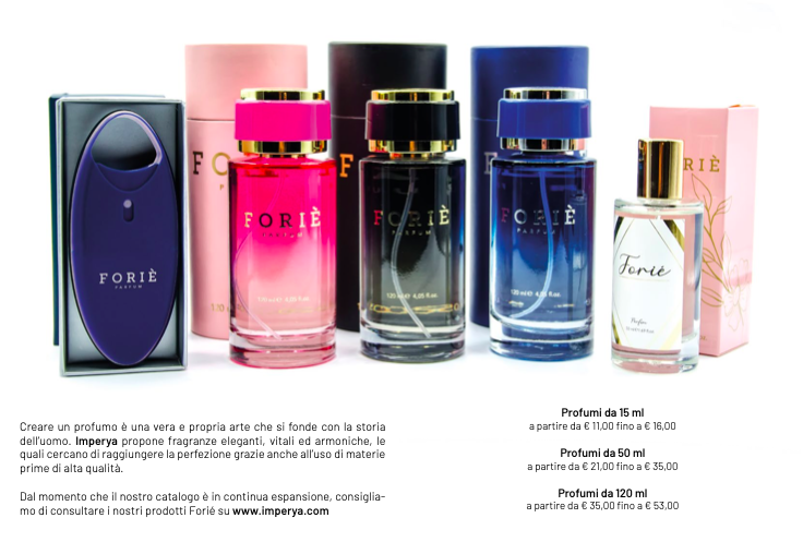 catalogo imperya troussy foriè profumi