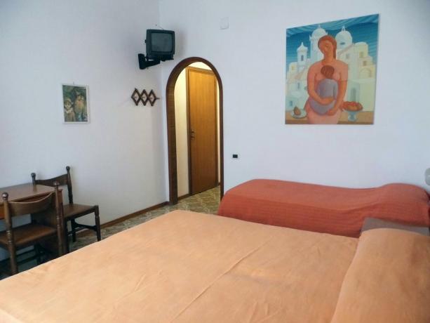 Camera tripla per famiglie hotel ischia