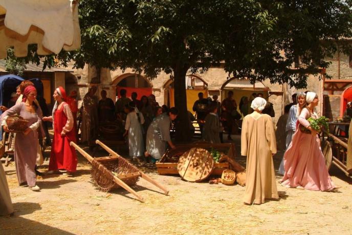 Bevagna mercato delle Gaite Giugno