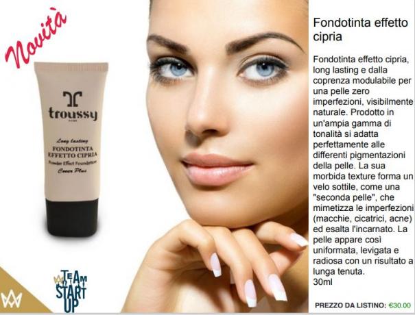 Imperya: Fondotinta effetto cipria