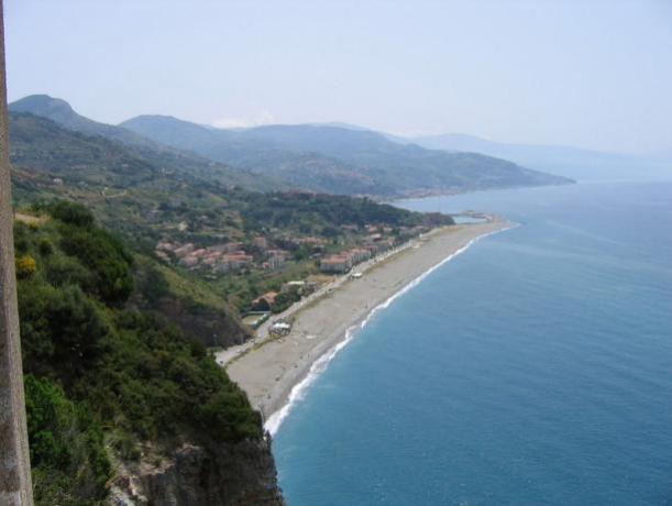 Spiaggia a Campora San Giovanni 