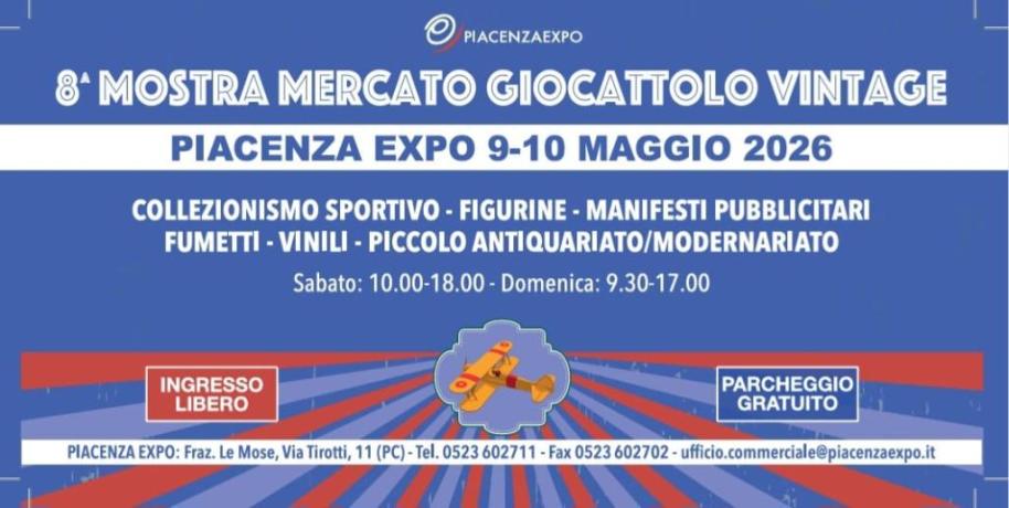 8' Mostra Mercato Giocattolo Vintage