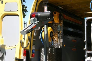 Gru elettrica con verricello portata 150 kg